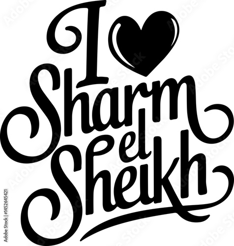 I Love Sharm El Sheikh Design