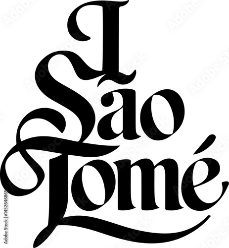 Sao Tome Island Nation Logo Design