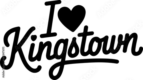 I Love Kingstown Graphic Design