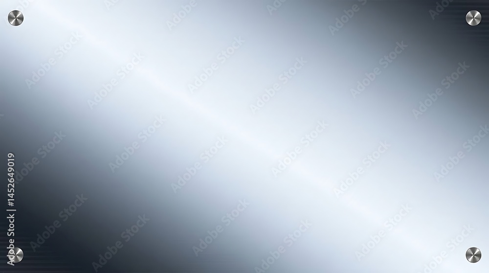 Brushed Metal Plate with Mounting Hardware and Gradient Lighting (Minimal) Brushed Metal Plate with Mounting Hardware and Gradient Lighting (Minimal)