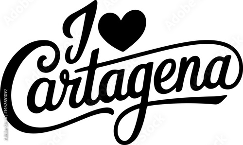 I Love Cartagena City Design