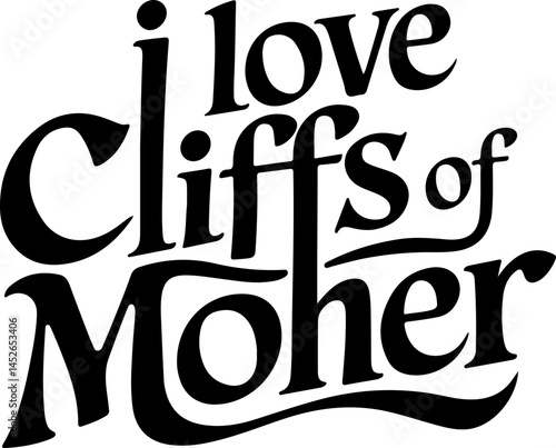 I Love Cliffs of Moher Ireland