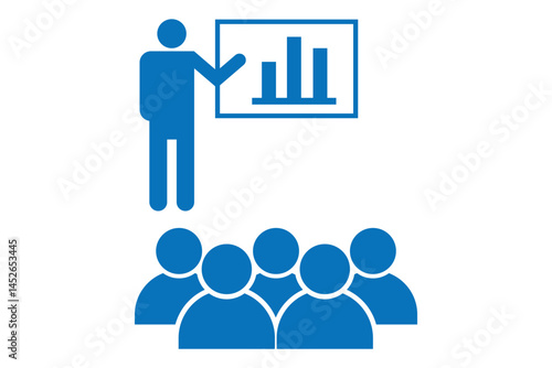 people sitting on meeting room icon . Meeting room, discussion, business conference, support group outline icon. meeting room icon.