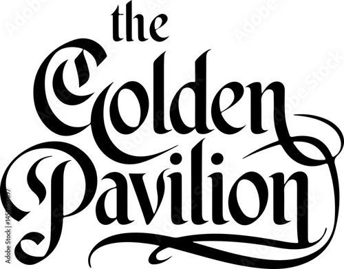 The Golden Pavilion Logo Design