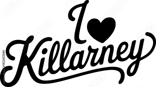 I Love Killarney Ireland Design