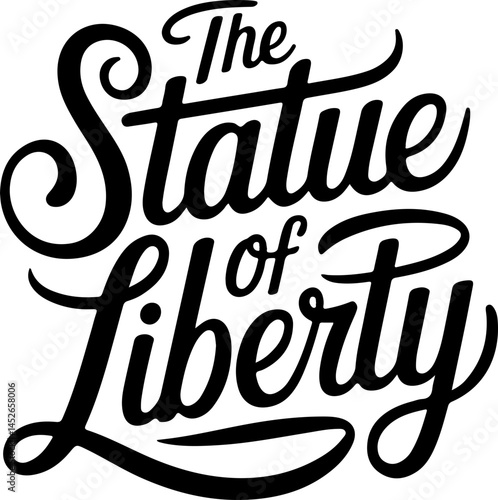 Statue Liberty Iconic NYC Design