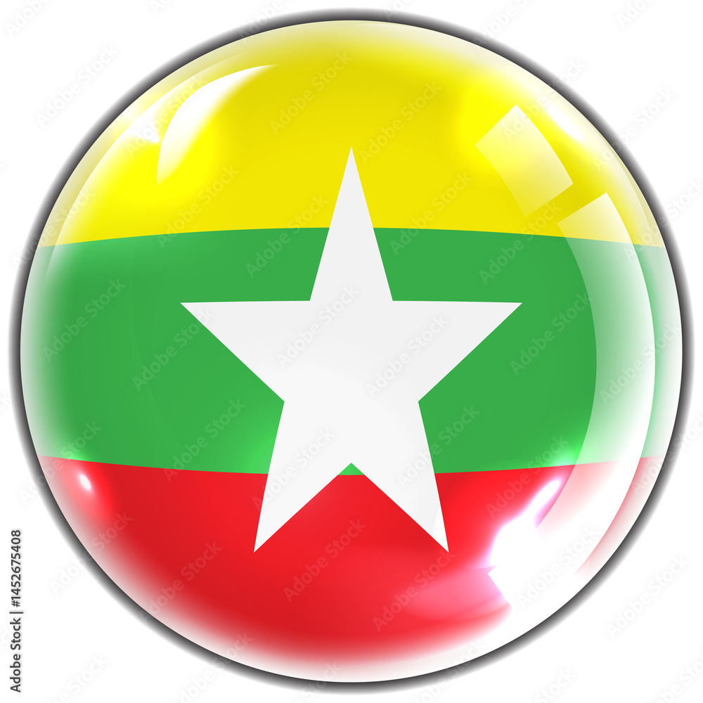 morocco flag button morocco flag button