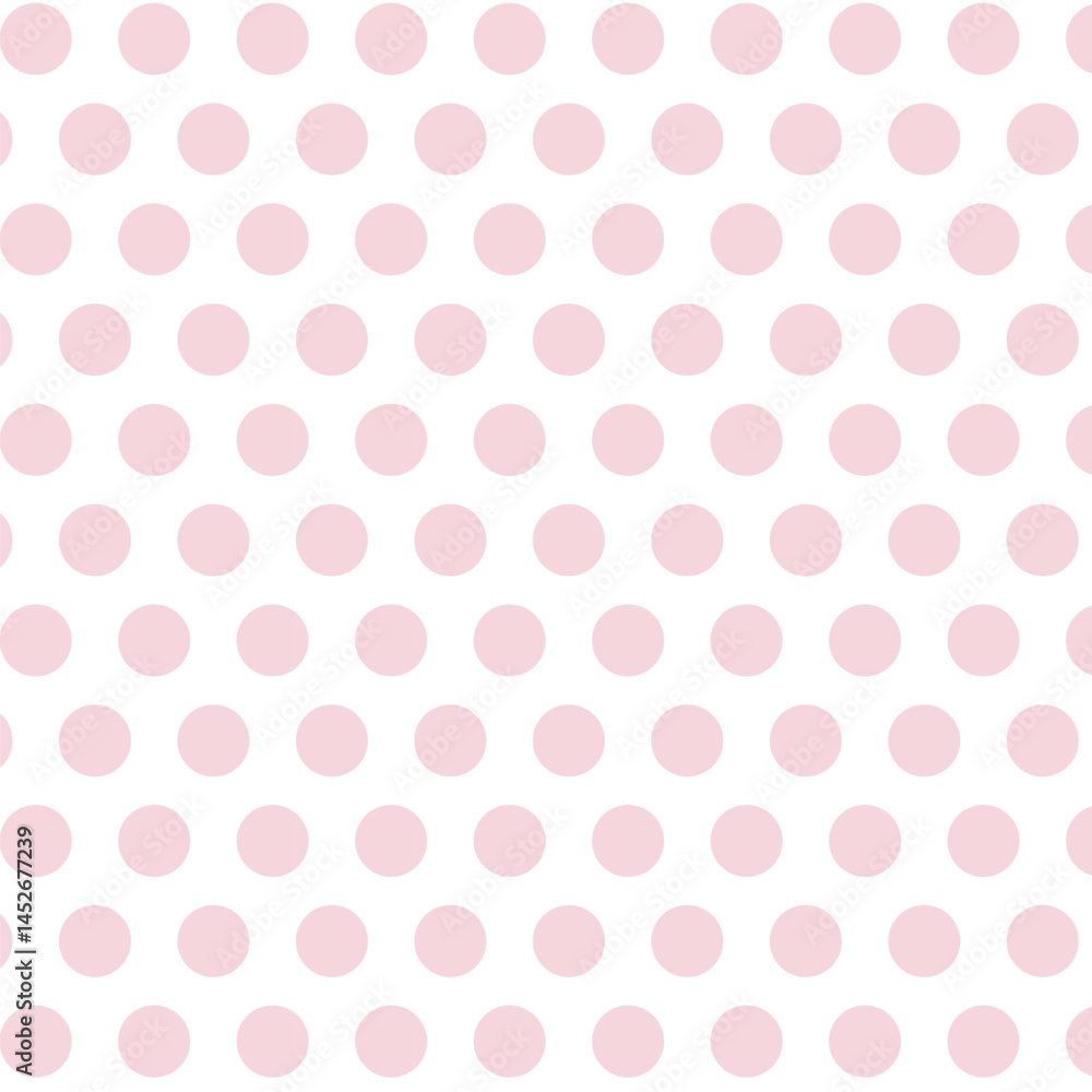 pink polka dots seamless pattern design pink polka dots seamless pattern design