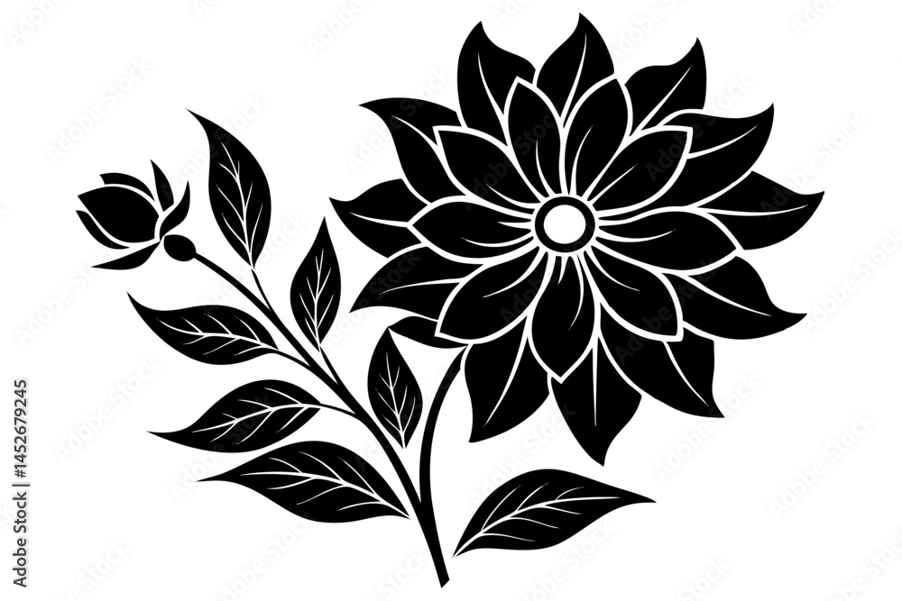 Fototapeta premium seamless floral background