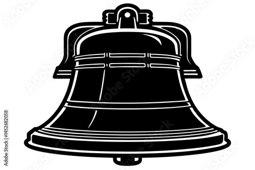 bell isolated on white background