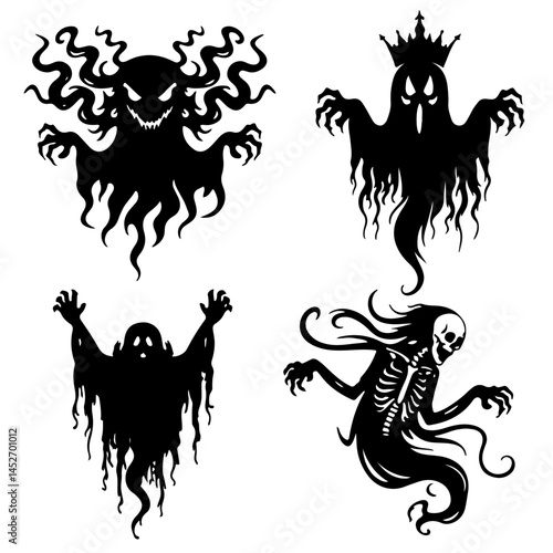 Supernatural Specters: Mysterious Shadowy Apparitions