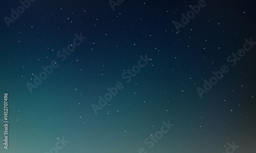 Galaxy stars blue sky abstract background. Vector illustration