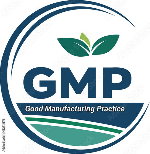 GMP Certified Logo – Good Manufacturing Practice Badge for Quality, Safety & Compliance