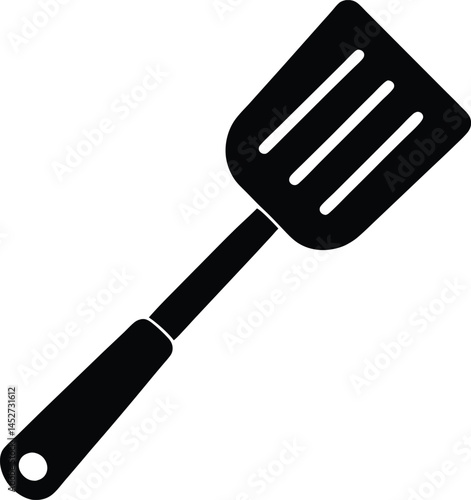 kitchen spatula isolated on white