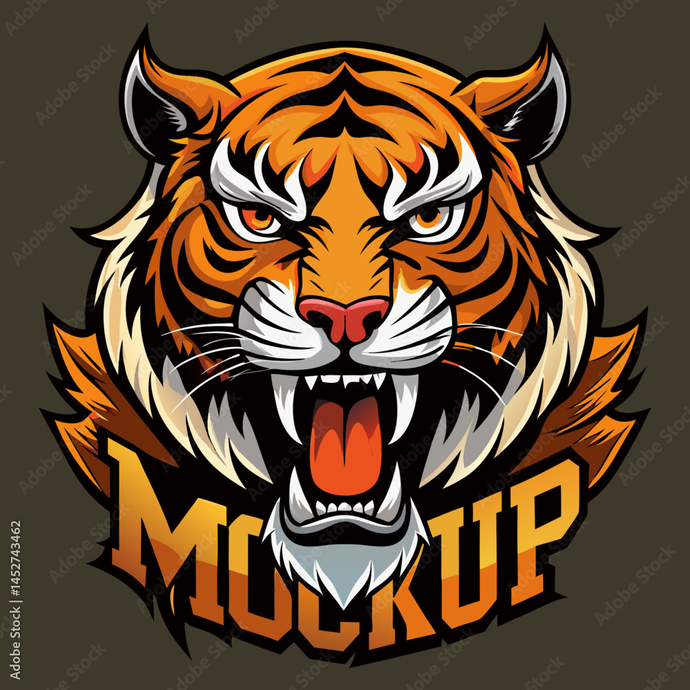 tiger head vector tiger head vector