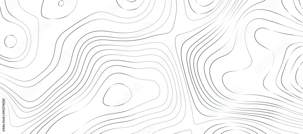 Abstract topographic contour map and geographic mountain relief background design .topography contour map white wave paper and curve silver color lines vector background . Abstract topographic contour map and geographic mountain relief background design .topography contour map white wave paper and curve silver color lines vector background .