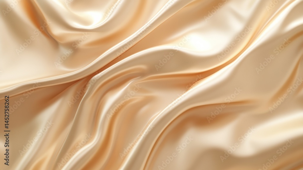 Fototapeta premium Background image for design or product presentation, with a play of light and shadow, in light, warm neutral tones