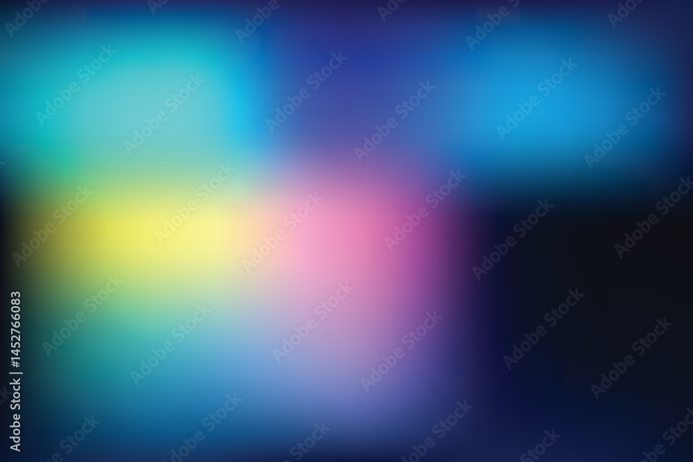 Fototapeta premium Colorful gradient background or backdrop with vibrant cyan magenta blue hues blending smoothly in abstract