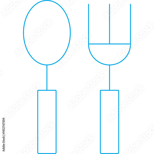 Crockery icon single vector illustration