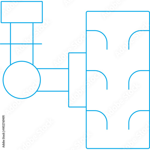 Tire icon single vector illustration