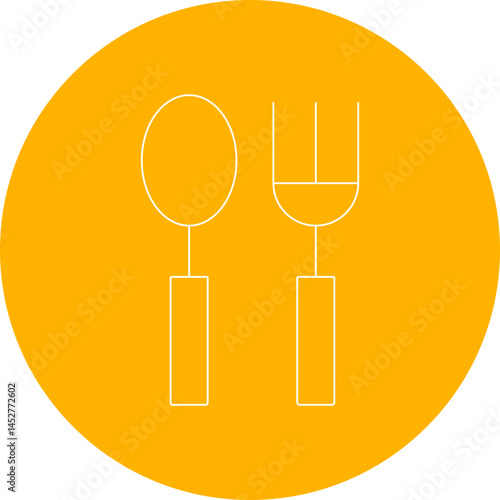 Crockery icon single vector illustration