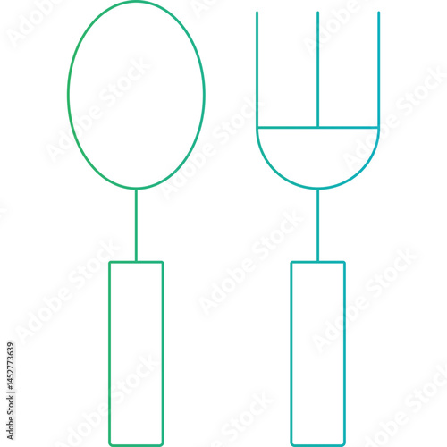 Crockery icon single vector illustration