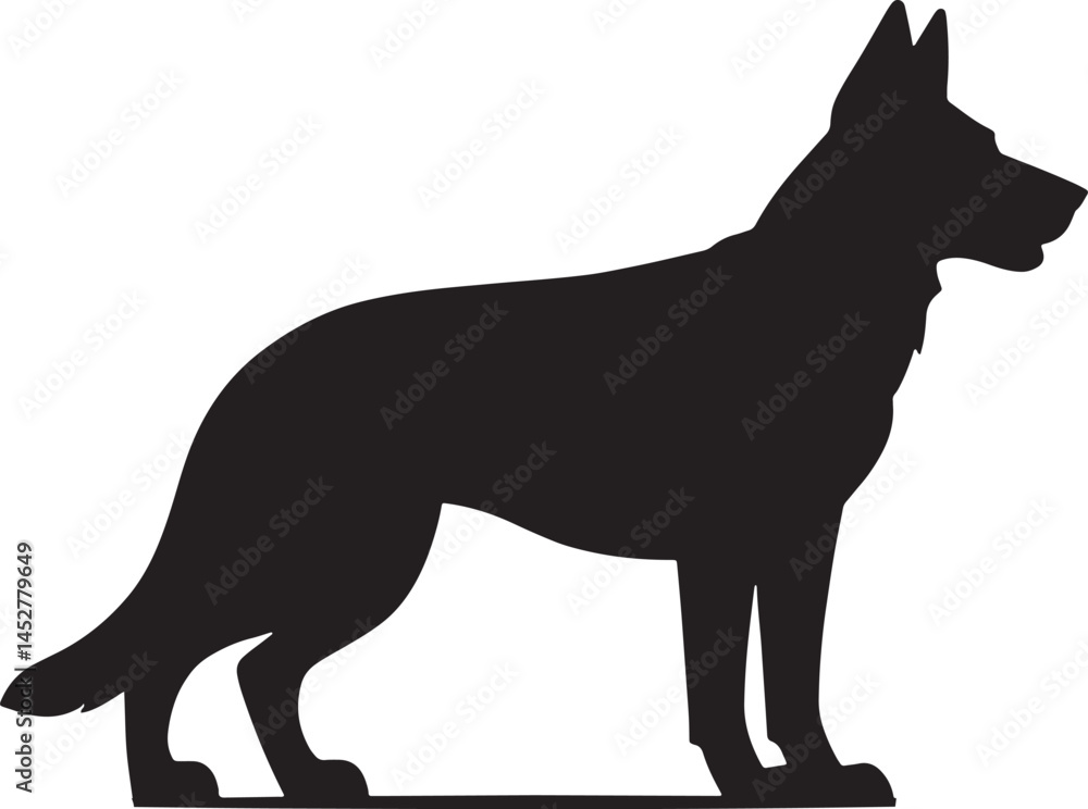 Labrador Retriever silhouette Labrador Retriever silhouette