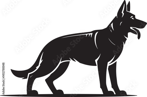 Labrador Retriever silhouette