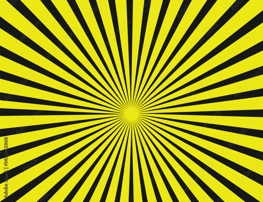 Fototapeta premium Abstract sun ray green star burst background. Green sun burst background.