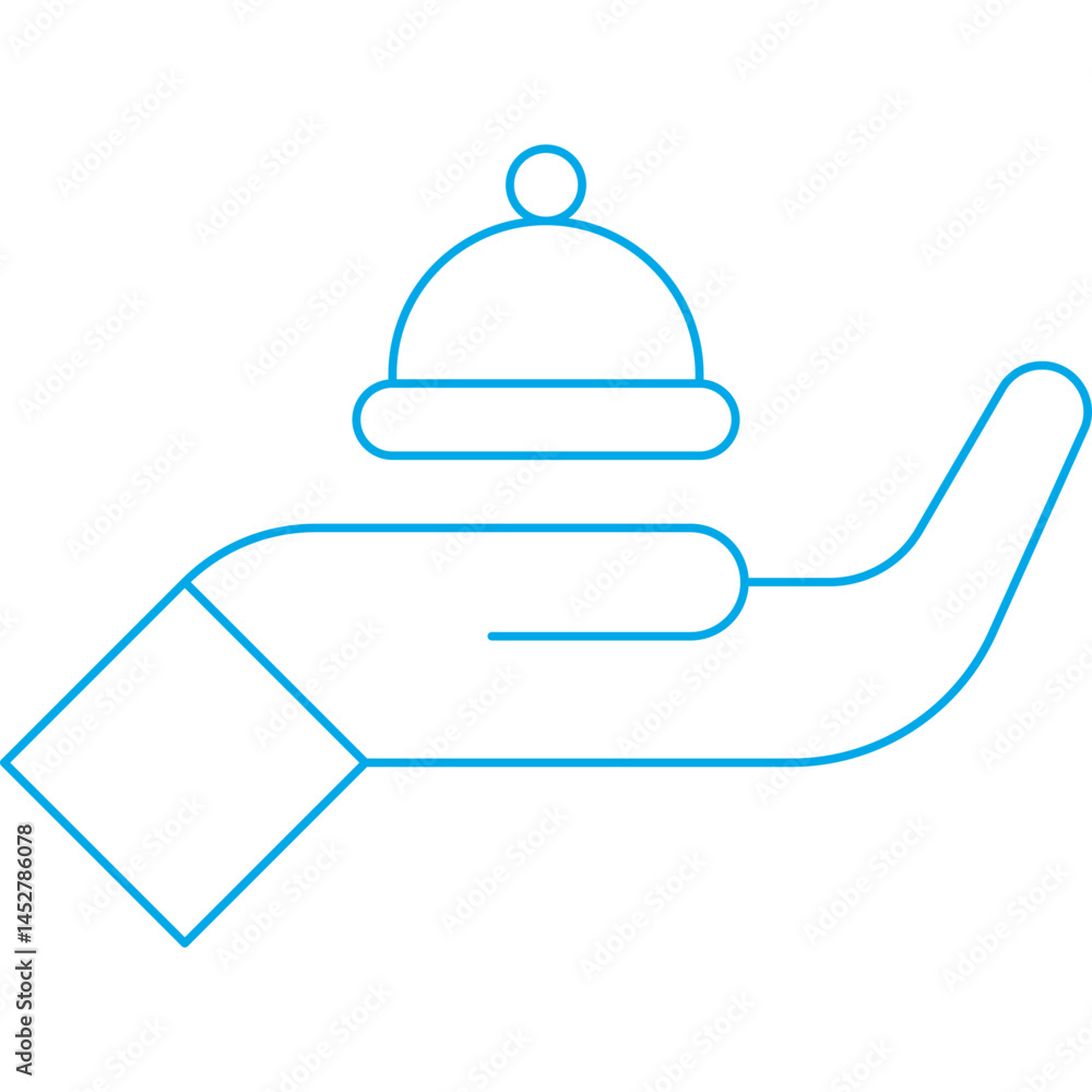 Serve icon single vector illustration Serve icon single vector illustration