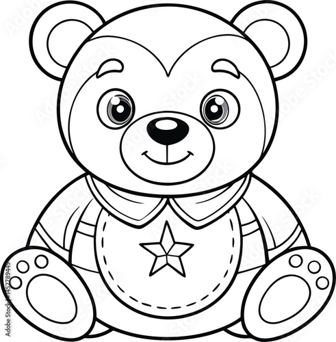 teddy bear coloring pages 