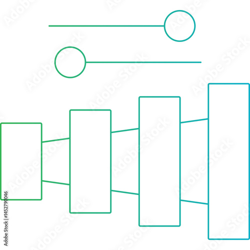 Piano icon single vector illustration