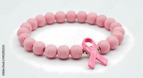 Pink Ribbon Bracelet: Breast Cancer Awareness Jewelry