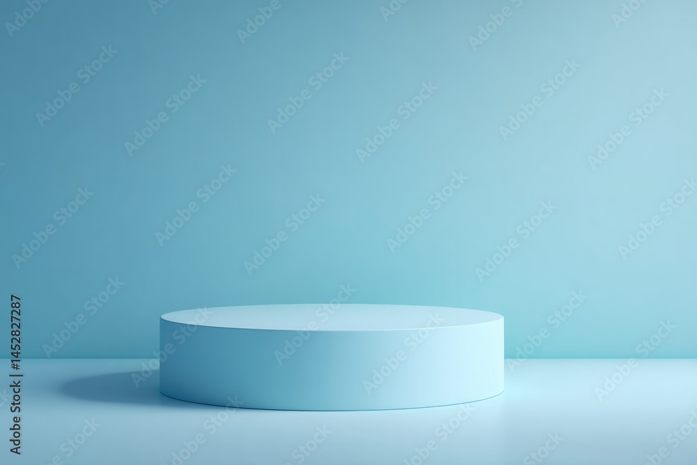 minimalistic scene with solitary empty podium and oversized frame as focal point minimalistic scene with solitary empty podium and oversized frame as focal point