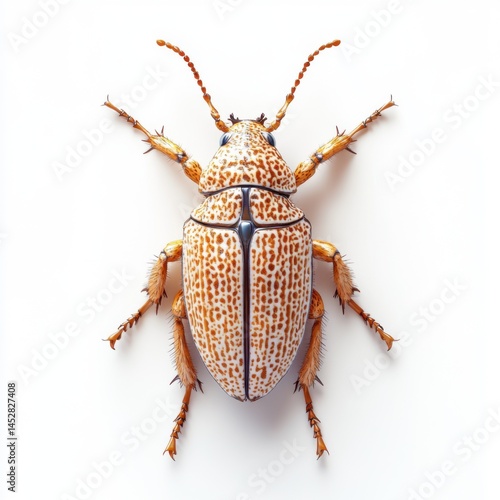 Rice Weevil Beetle Top View Pest Control Subject