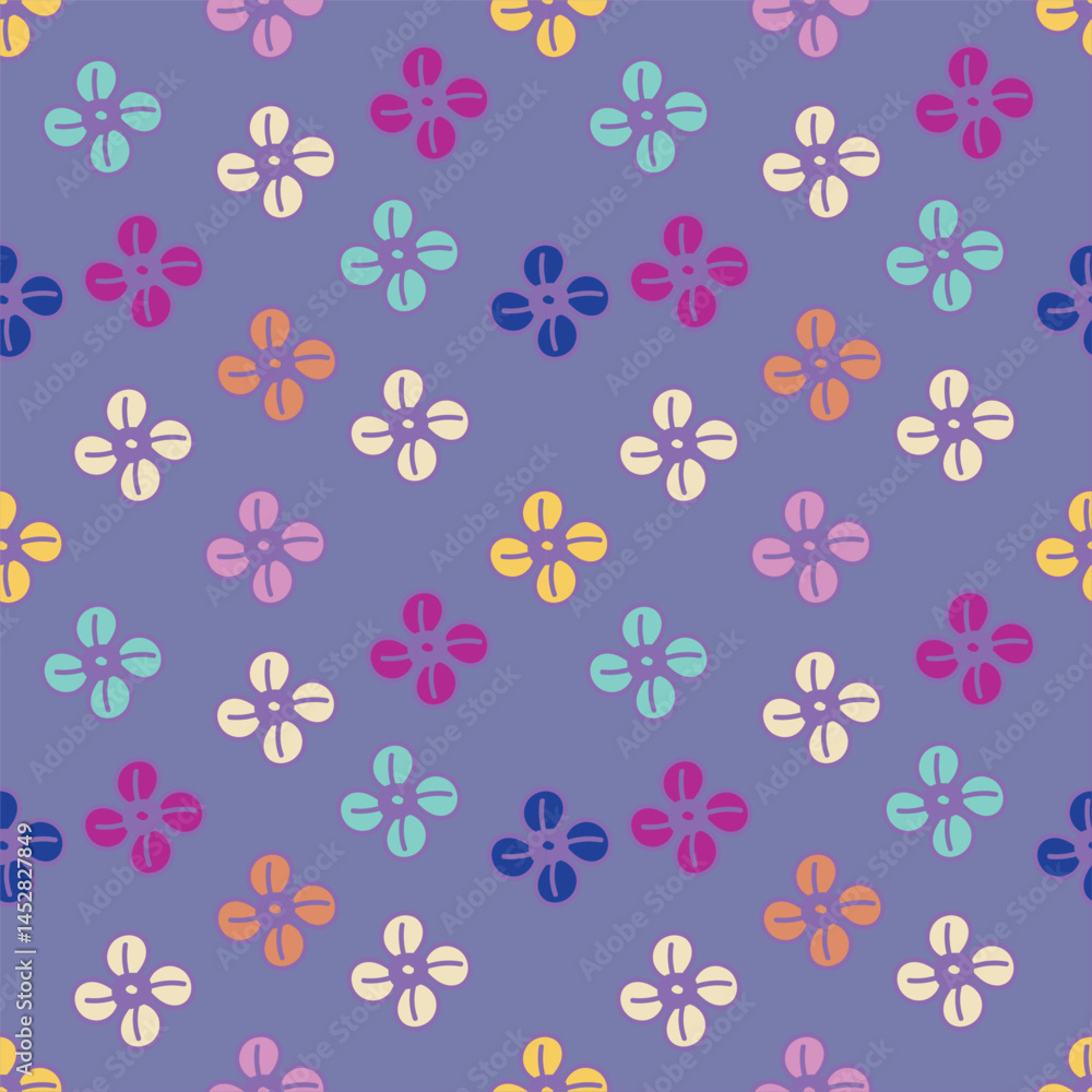 cute small flower pattern on background cute small flower pattern on background