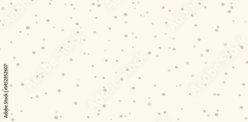 Abstract organic polka dot seamless texture. Minimal irregular tossed tiny dots pattern
