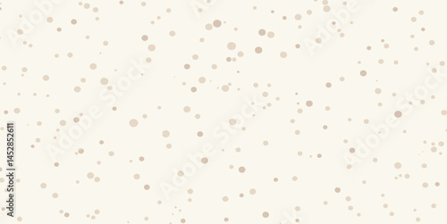 Abstract organic polka dot seamless texture. Minimal irregular tossed tiny dots pattern