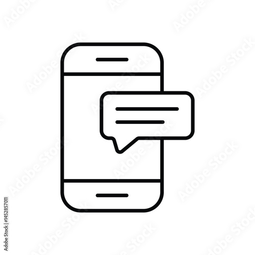 Sms Vector icon