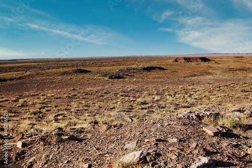 Fotografía Autumn View from the Trail in Homolovi State Park near Winslow Arizona