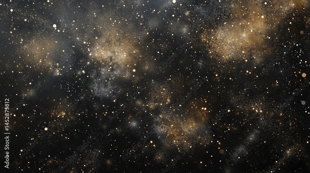 Naklejka premium Cosmic Nebula Background