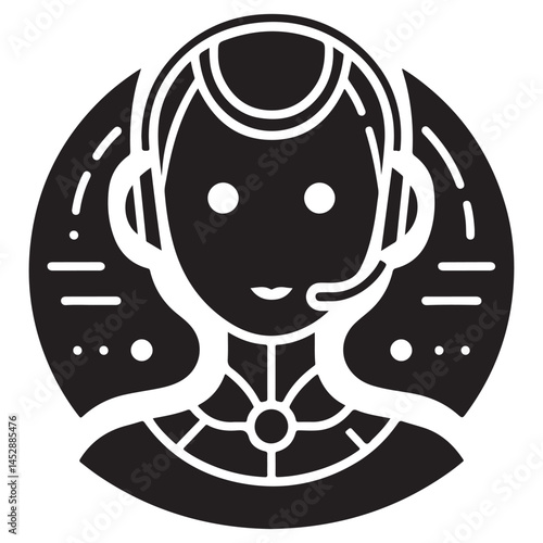 Chatbot & virtual assistant vector
