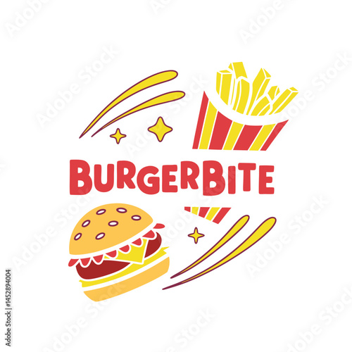 fast food logo vector 
