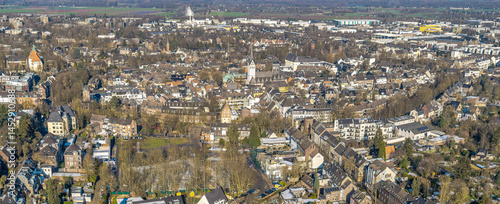 Luftbild Panorama von Kempen am Niederrhein