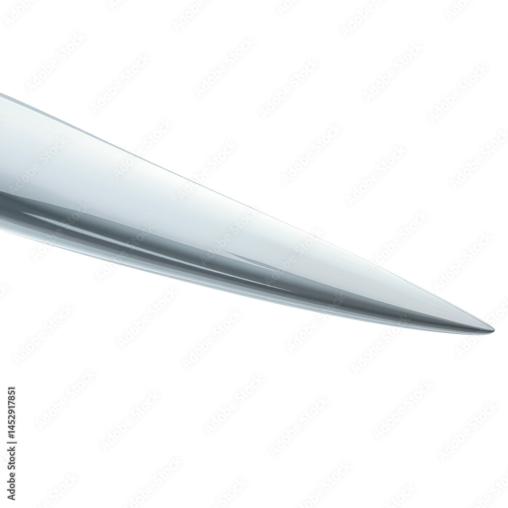 Wind Turbine Blade Close Up isolated on a transparent background Wind Turbine Blade Close Up isolated on a transparent background
