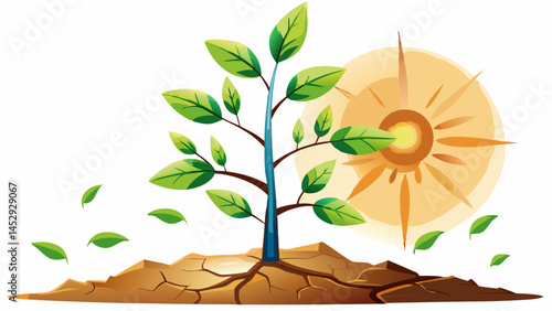 From humble soil, it dares to rise,
A promise reaching toward the skies.
Delicate roots, courageously found,
In silent strength, it breaks the ground.