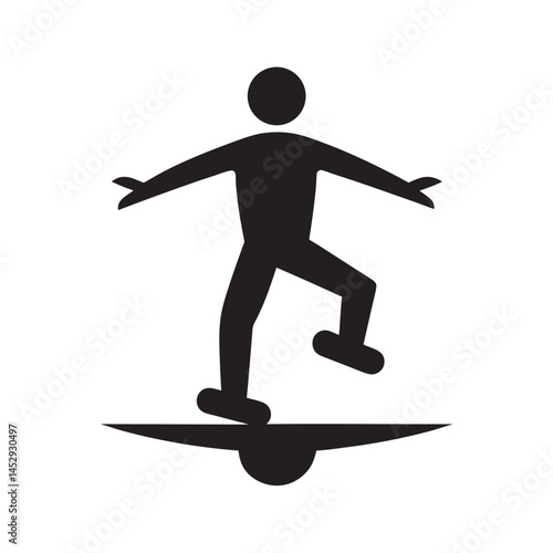 Hoverboard Ride On Smooth Path
