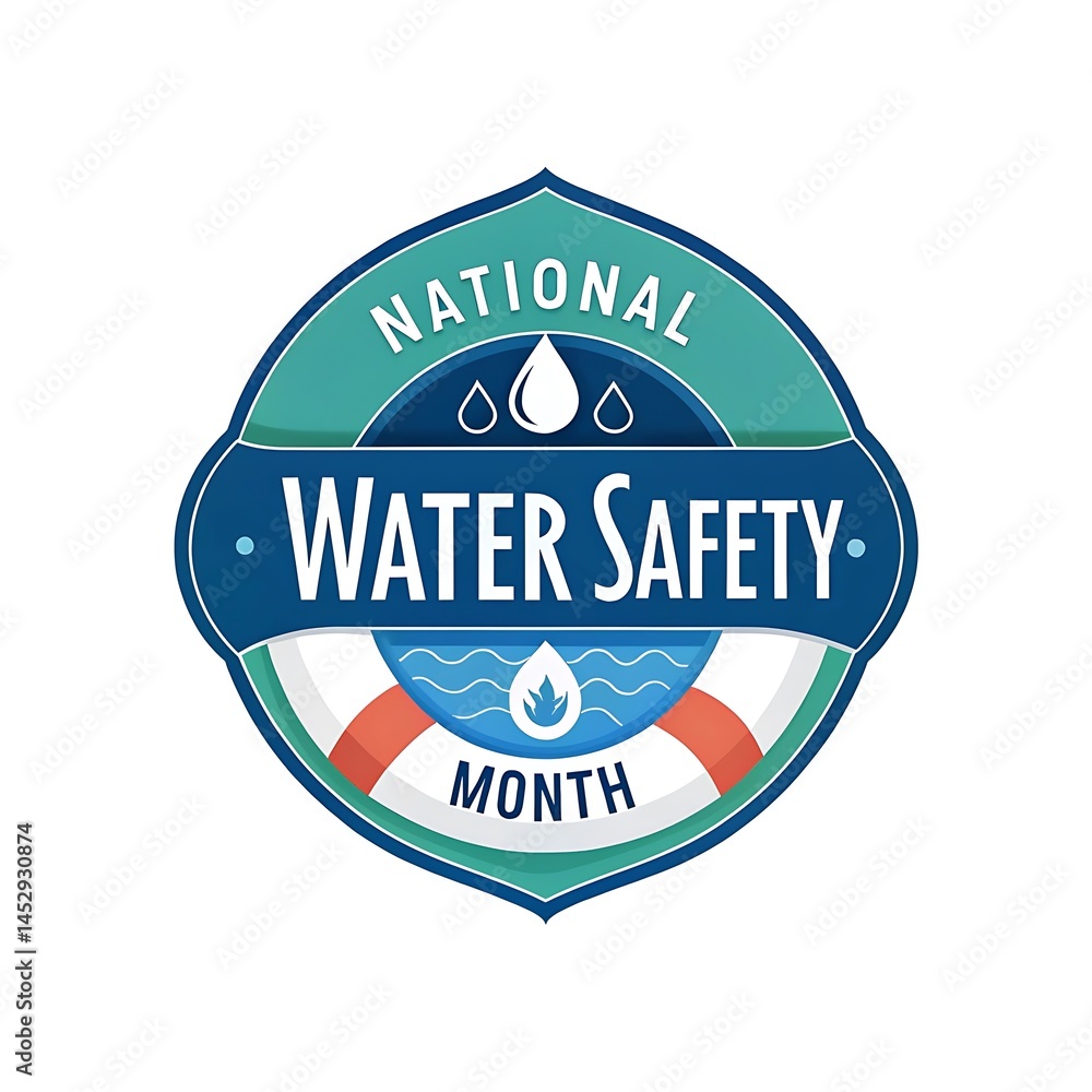 Fototapeta premium National Water Safety Month