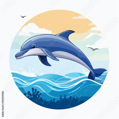 dolphin jumping out of water