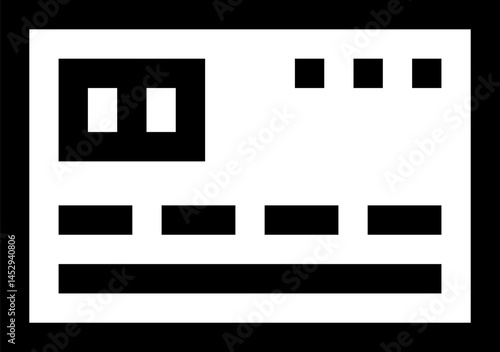 credit card (2) illustration on a white background     